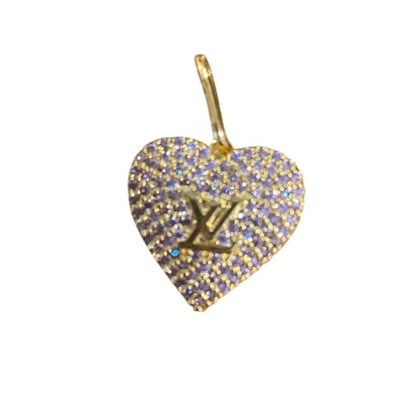 Louis Vuitton Jewelry - Louis Vuitton gold heart shaped pendant. Stamped